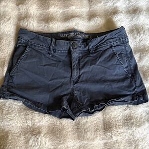 American Eagle Outfitters Women’s Washed Out Navy Shorts Size 4